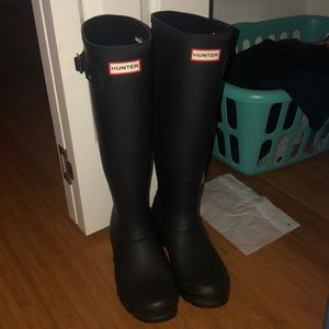 Hunter Boots Black Tall